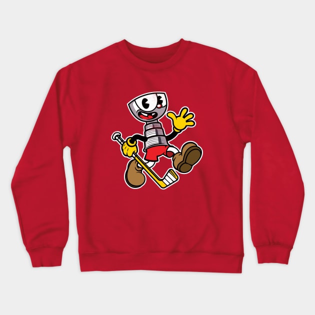 Stanley Cuphead Crewneck Sweatshirt by toadyco